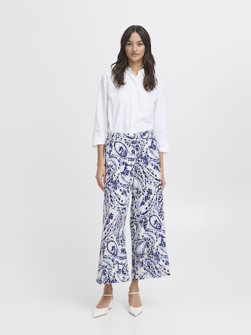 b.young Wide Leg Culotte ' BYMMMJOELLA CULOTTE ' in Blau