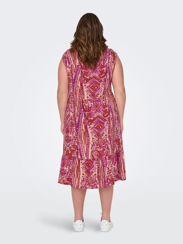 ONLY Carmakoma Summer dress 'NOVA' in Pink