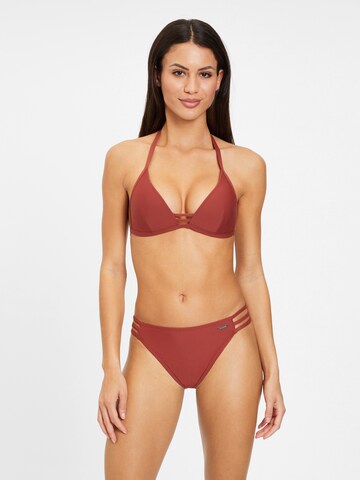 Bruno Banani Triangel Bikini in Braun: Vorderseite