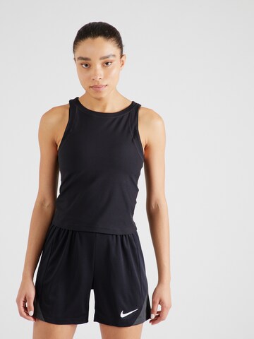 NIKE Sporttop in Zwart: voorkant