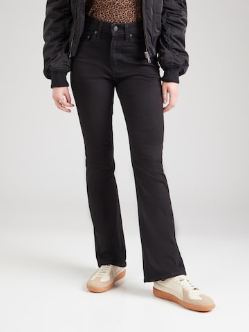 juoda LEVI'S ® Platėjantis Džinsai '725': priekis