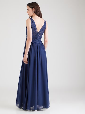 mascara - Vestido de noche en azul