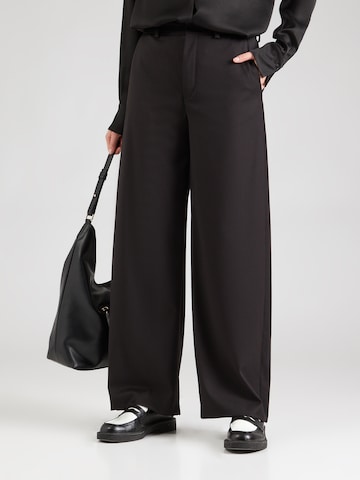 DRYKORN - regular Pantalón chino 'Desk' en negro: frente
