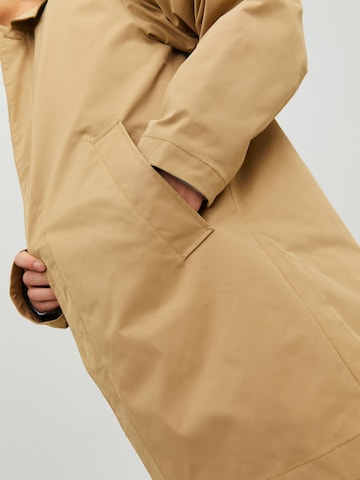 JACK & JONES Přechodný kabát 'Crease' – béžová
