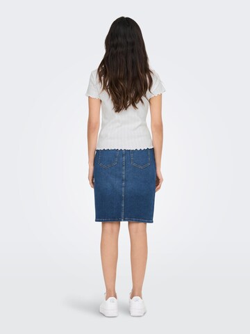 ONLY - Camiseta en blanco