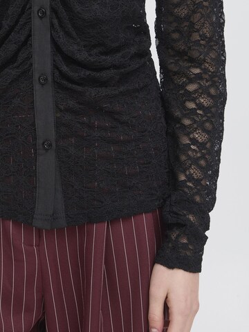 Camicia da donna ' IXLACEY ' di ICHI in nero