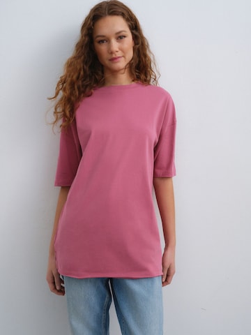 Next Shirts i pink: forside