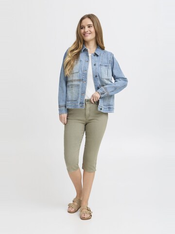 Skinny Pantalon ' PZROSITA ' PULZ Jeans en vert