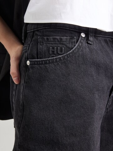 HUGO Baggy Jeans 'Gimine_3' in Schwarz