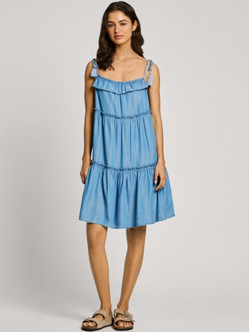 Pepe Jeans Summer dress 'ETTY' in Blue