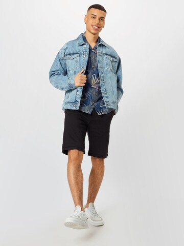 JACK & JONES tavaline Chino-püksid 'JJDAVE', värv must