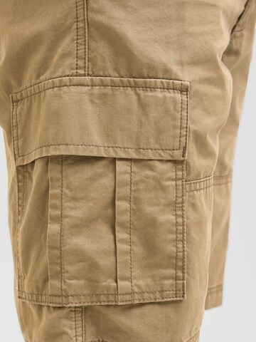 JACK & JONES - Loosefit Pantalón cargo 'JPSTCOLE MATEO' en beige