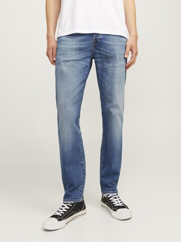 Tapered Jeans 'JJIMike JJFox' di JACK & JONES in blu: frontale