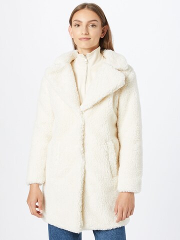 Urban Classics Between-seasons coat 'Sherpa' in White: front