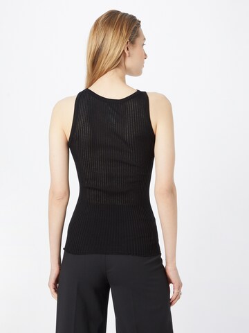 Top di rosemunde in nero