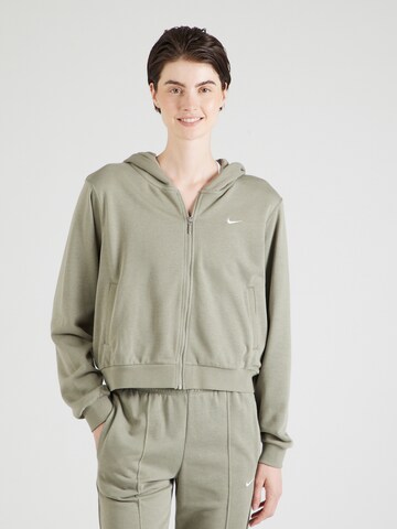 Nike SportswearGornji dio trenirke - zelena boja: prednji dio