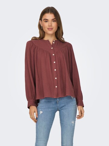 ONLYBluza 'PERRA' - crvena boja: prednji dio