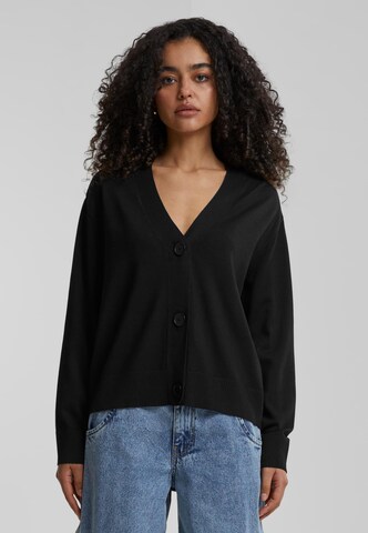Urban Classics Knit cardigan in Black