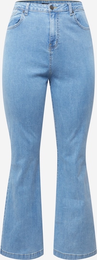 Nasty Gal Plus Jeans i blue denim, Produktvisning