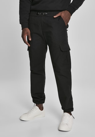 Urban Classics Regular Gargohousut värissä musta: etupuoli