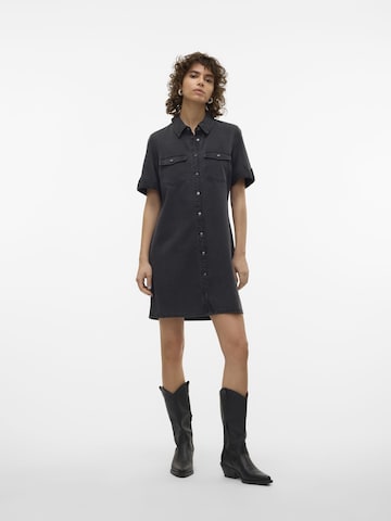 VERO MODA Shirt Dress 'Jennie' in Black