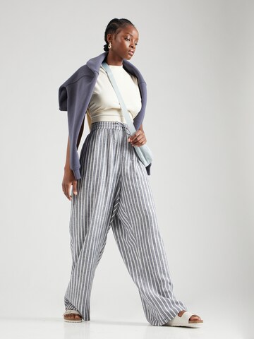 zils VERO MODA Platas staras Bikses 'Linn'