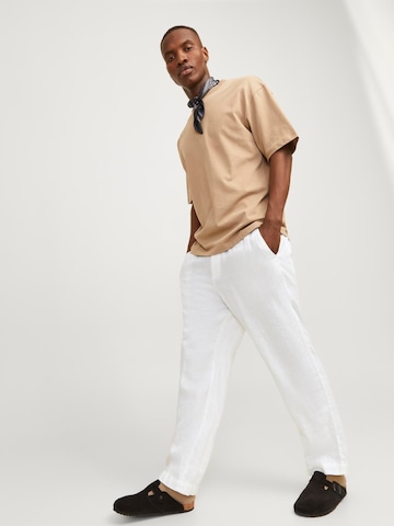 Loosefit Pantaloni chino 'JPSTKarl Lawrence' di JACK & JONES in bianco