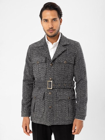 Manteau mi-saison Antioch en gris : devant