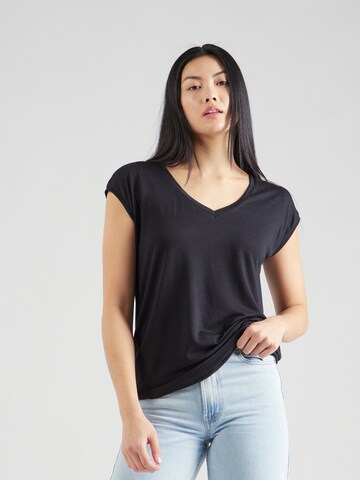 Hailys - Camisa 'Pi44per' em preto: frente