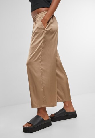 Urban Classics Wide leg Broek in Grijs