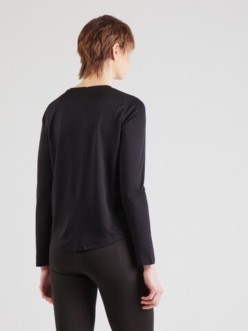 ASICS Sportshirt in Schwarz