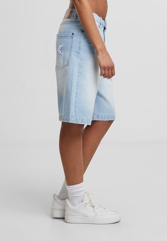 Karl Kani Flared Broek in Blauw