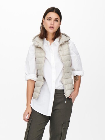 ONLY Weste 'ONLNew Tahoe' in Beige: Vorderseite