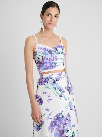 Guido Maria Kretschmer Women Top 'Ashley' in Lila: voorkant