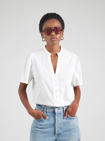 Camicia da donna 'YASTIA' di YAS in bianco: frontale
