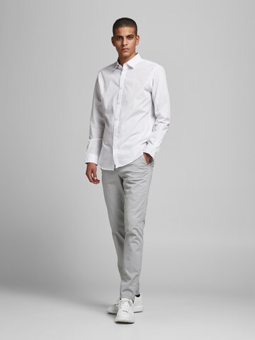 JACK & JONES Slim fit Business shirt 'JJJoe' in Blue