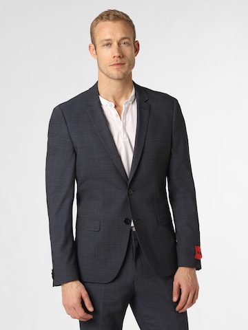 HUGO Slim Fit Pikkutakki 'Arti' värissä sininen: etupuoli