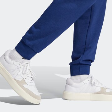 ADIDAS SPORTSWEARTapered Sportske hlače - plava boja