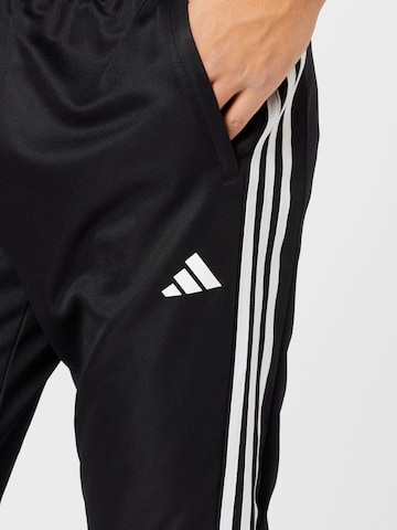 ADIDAS PERFORMANCE Slimfit Sportovní kalhoty 'Essentials' – černá