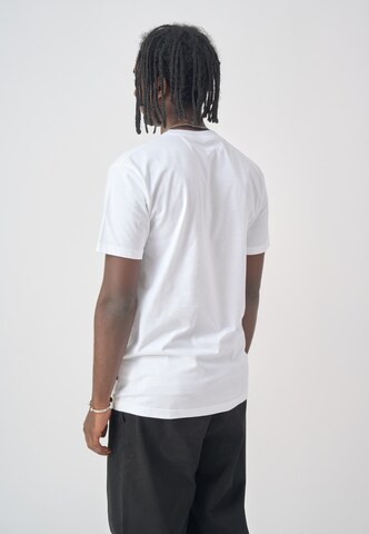 Cleptomanicx Shirt 'Embro Gull' in White