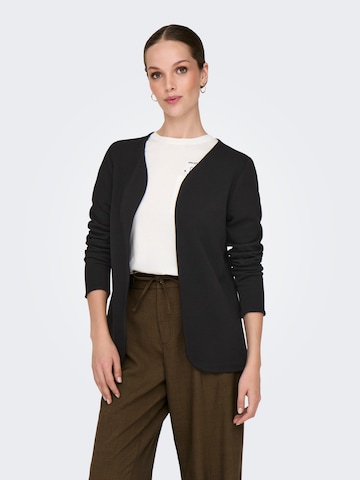 ONLY Gebreid vest in Zwart: voorkant