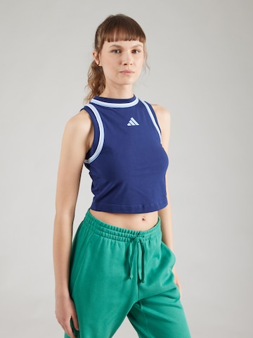 ADIDAS SPORTSWEAR Sportsoverdel 'Essentials' i blå: forside