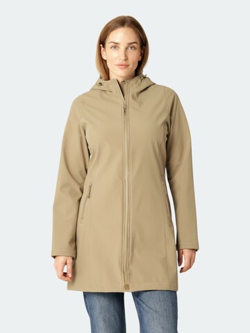 ILSE JACOBSEN Functionele mantel 'DAYBREAK01B' in Beige: voorkant