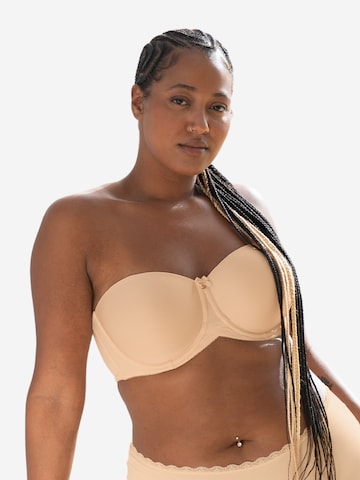 SugarShape Balconette Bra 'Liberty Conscious ' in Beige: front