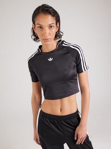 juoda ADIDAS ORIGINALS Marškinėliai 'Adicolor Teamgeist': priekis