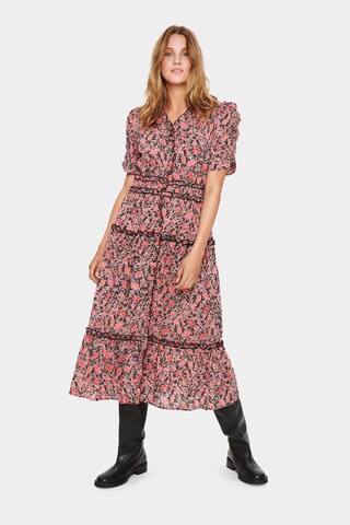 SAINT TROPEZ Neulemekko 'Olea' värissä vaaleanpunainen: etupuoli