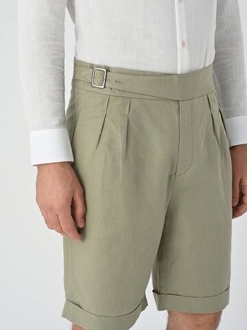 Antioch - regular Pantalón plisado en verde