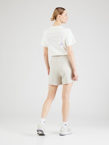 Loosefit Pantalon de sport 'Essentials' ADIDAS SPORTSWEAR en blanc