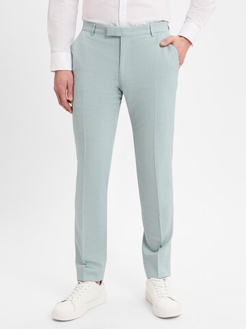 Coupe slim Pantalon à plis 'Blayr' JOOP! en vert : devant