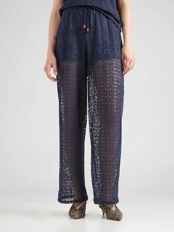 VERO MODA Wide leg Pants 'VMMAYA' in Blue: front